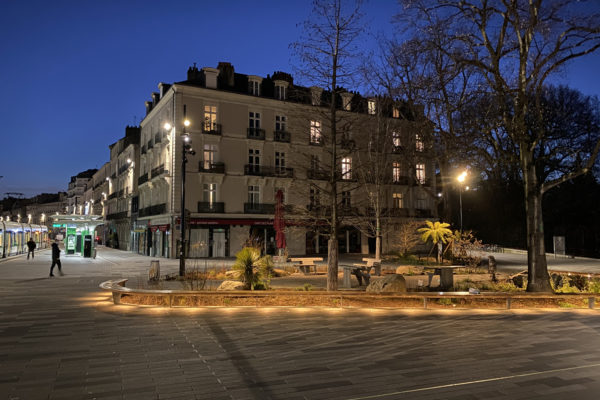 Réalisation Nantes LED PUCK SNAP