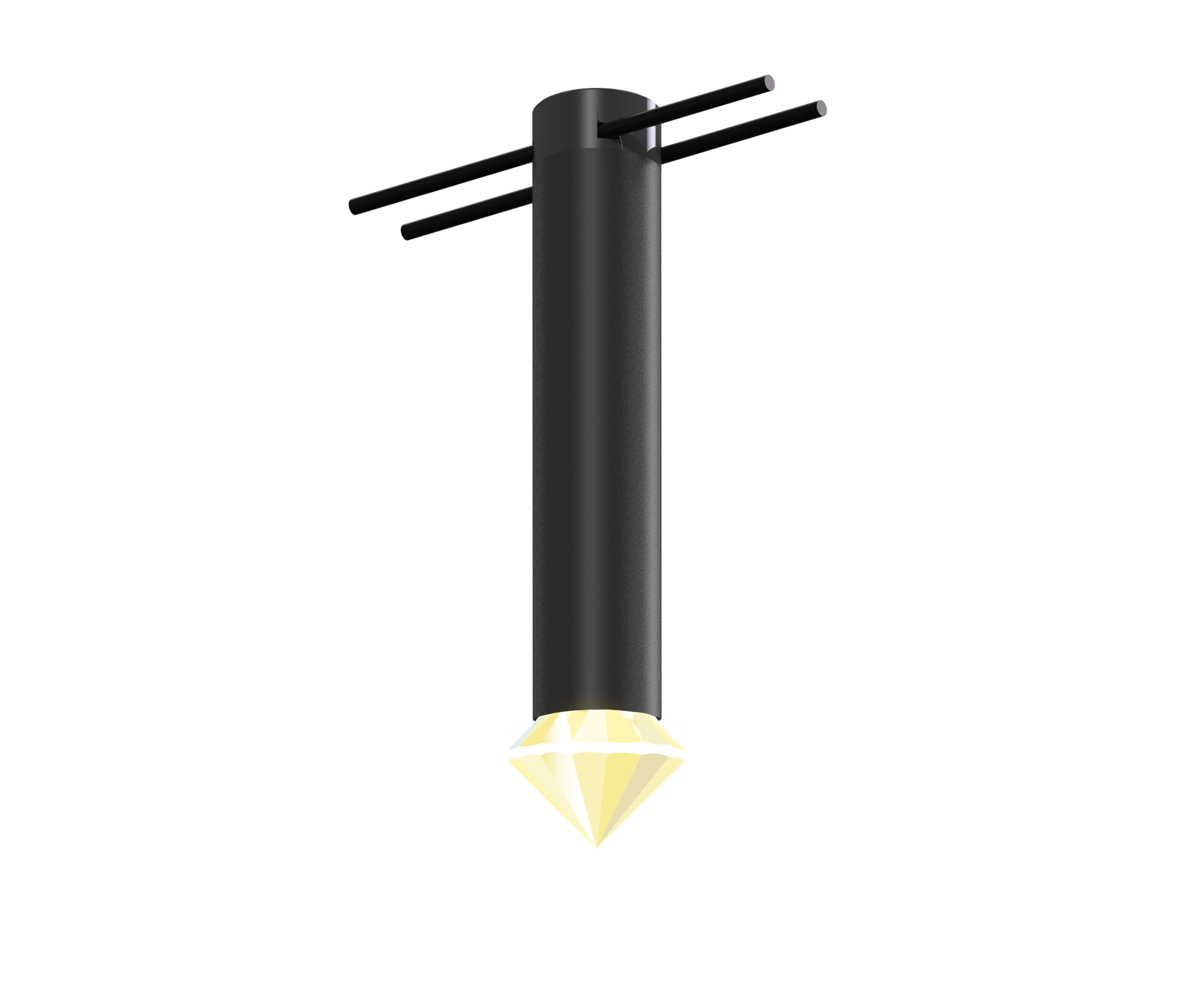 LED PUCK HUB DIAMOND solution éclairage LED sur caténaires