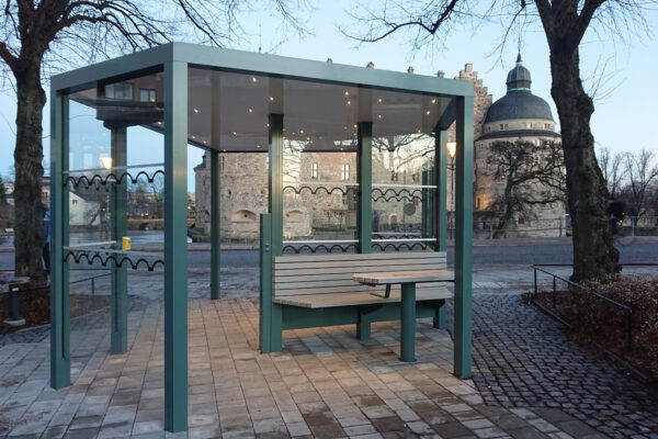 LED PUCK SNAP Teaterplan i Örebro (Suède)