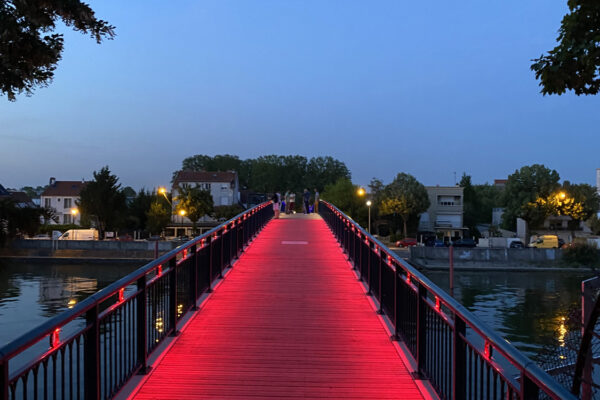 Réalisation Saint-Maur-des-Fossés LED PUCK SNAP