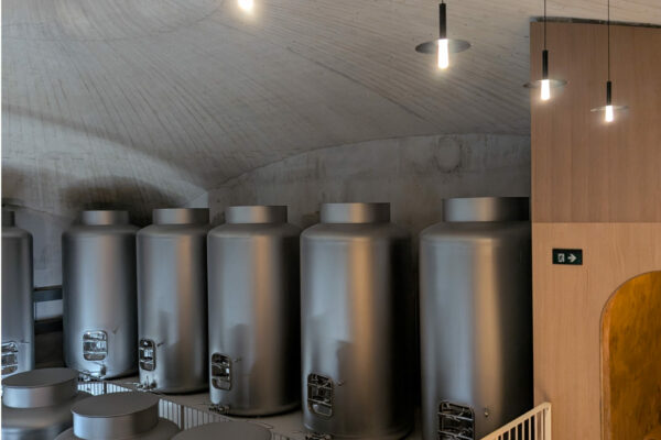Champagne cave in France Realisation HUB CUSTOM in Champagne (France)